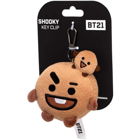 Line Friends BT21 - Plüsch-Schlüsselanhänger SHOOKY