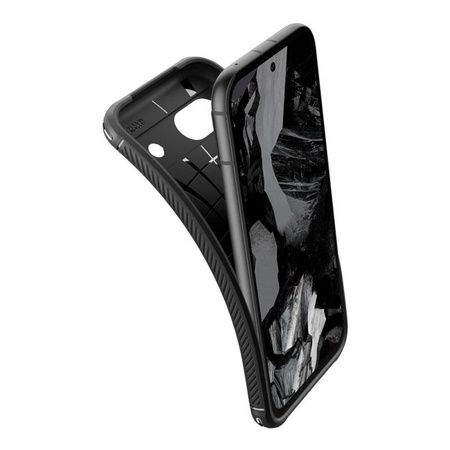 Spigen Rugged Armor - Case for Google Pixel 8A (Black)