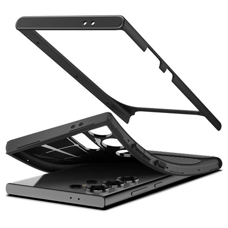 Spigen Neo Hybrid - Gehäuse für Samsung Galaxy S24 Ultra (Schwarz)