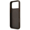 ETUI DO IPHONE 17 PRO MAX do MAGSAFE GUESS ORYGINALNE BRĄZOWE SKÓRZANE CASE
