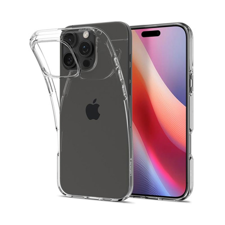 Spigen Liquid Crystal - Pouzdro pro iPhone 16 Pro (Clear)