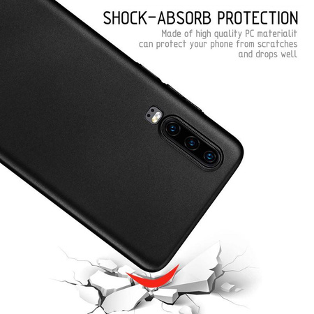 Crong Smooth Skin - Pouzdro pro Huawei P30 (černé)