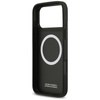 Etui do iPhone 17 Pro Max do MagSafe BMW M Oryginalny Czarny Skórzany Case