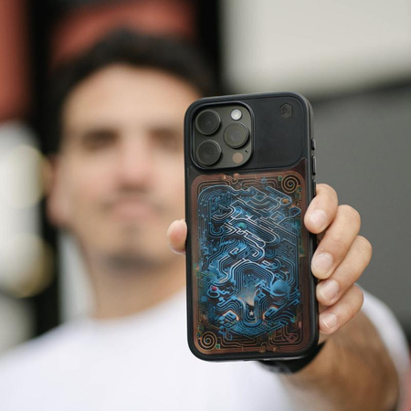 STM Reveal Warm MagSafe - Case for iPhone 15 (Black Realm)