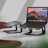 Crong AluBench - Support pour ordinateur portable en aluminium (noir)