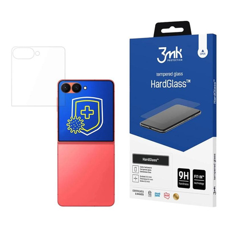 3mk HardGlass - Verre trempé pour Samsung Galaxy Z Flip 7 (avant)