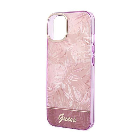 Guess Jungle Case - iPhone 14 Case (Pink)