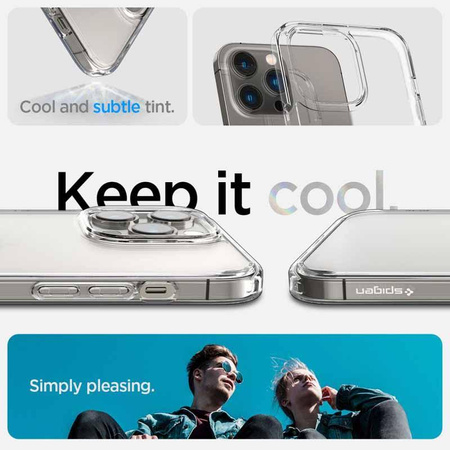 Spigen Ultra Hybrid Matte - pouzdro pro iPhone 14 Pro (Transparent Matte)