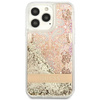 Guess Liquid Glitter Paisley - iPhone 13 Pro Max Case (Gold)