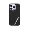 Karl Lagerfeld 3D Rubber Multi Logo - Coque iPhone 15 Pro (noir)