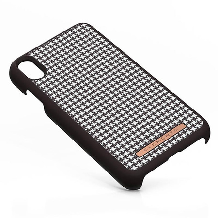 Nordic Elements Saeson Idun - Coque en matériau pour iPhone Xs Max (marron foncé)
