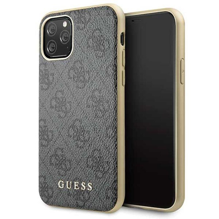 Guess 4G Charms Kollektion - iPhone 11 Pro Tasche (grau)