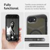 Spigen Tough Armor MagSafe - étui pour iPhone 16e (Frost Black)
