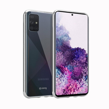 Crong Crystal Slim Cover - Etui Samsung Galaxy A51 (Transparent)