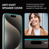 Crong Anti-Bacterial 3D Armour Glass - 9H full screen tempered glass for iPhone 15 Pro Max + installation frame