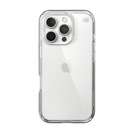 Speck Presidio Perfect-Clear - Étui pour iPhone 16 Pro (transparent)