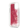 Guess Liquid Glitter Hearts - iPhone 11 Pro Case (raspberry)