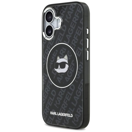 ETUI DO IPHONE 17 do MAGSAFE KARL LAGERFELD ORYGINALNE CZARNE MODNE CASE