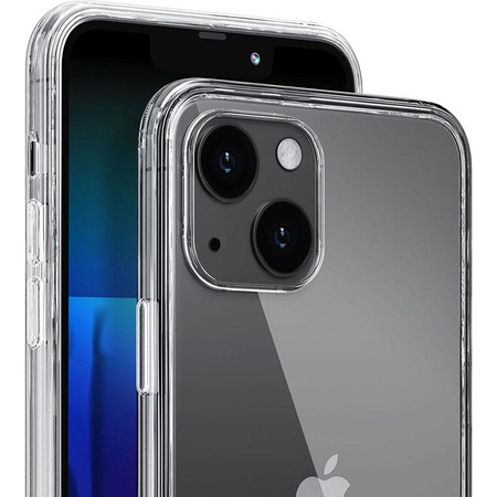 3mk átlátszó tok - tok iPhone 15 készülékhez (átlátszó)