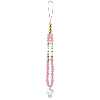 Hello Kitty Pearls and Beads Kitty Charm - Zawieszka do telefonu (różowy)