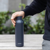 Quokka Solid With Strap - Stainless Steel Thermal Bottle 630 ml with Strap (Slate)