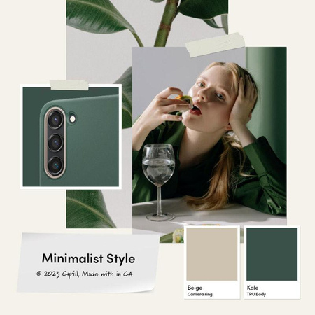 Spigen Cyrill Ultra Color - tok Samsung Galaxy S23 (Kale)