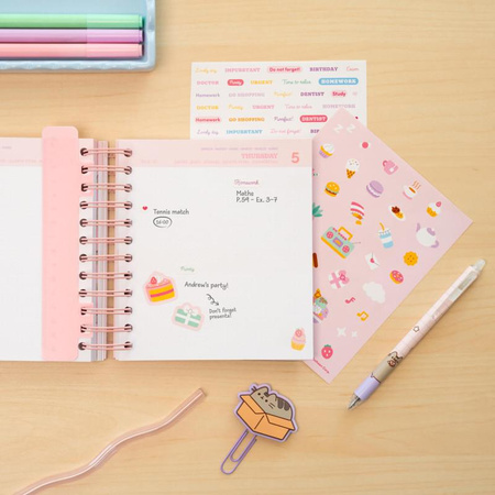 Pusheen - Calendrier / Agenda journalier 2025/2026