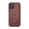 Mercedes Leder Urban Line - Tasche iPhone 12 / iPhone 12 Pro (rot)