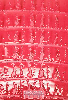 Nexgen Skins - sada skinů s 3D efektem pro iPhone SE (2016) / iPhone 5s / iPhone 5 (Alligator Fuchsia 3D)