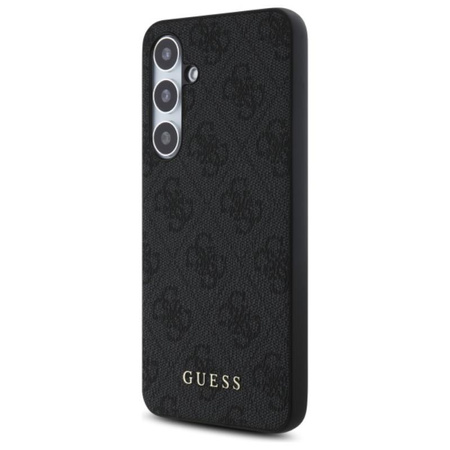 Guess 4G Metal Gold Logo - Pouzdro pro Samsung Galaxy S24 FE (šedá)
