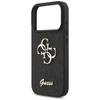 ETUI DO IPHONE 17 PRO CZARNE GUESS ORYGINALNE BROKATOWE ELEGANCKIE CASE