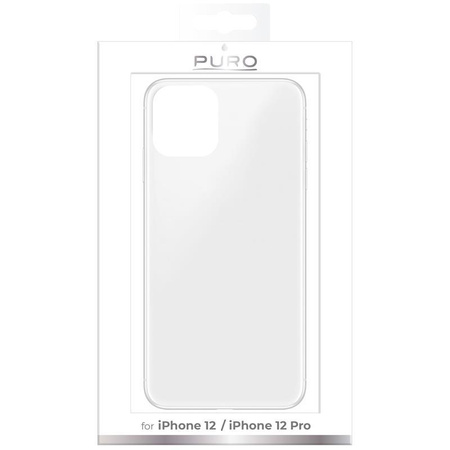 PURO 0.3 Nude - Etui iPhone 12 / iPhone 12 Pro (przezroczysty)