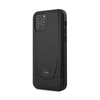 Mercedes Leder Urban Line - Tasche iPhone 12 / iPhone 12 Pro (schwarz)
