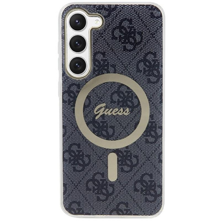 Étui Guess 4G MagSafe - Samsung Galaxy S23+ (noir)