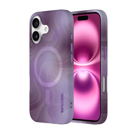 Incase Halo Case MagSafe - Pouzdro iPhone 16 (Oil Slick Lilac)