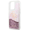 Pouzdro Guess Liquid Glitter 4G Big Logo - iPhone 13 Pro Max (růžové)