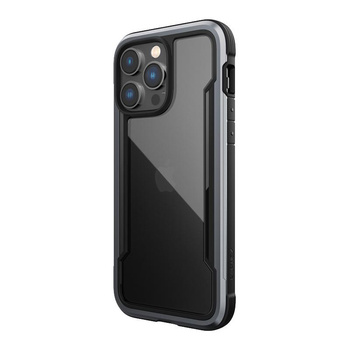 X-Doria Raptic Shield - Aluminiumgehäuse iPhone 14 Pro Max (Falltest 3m) (Schwarz)