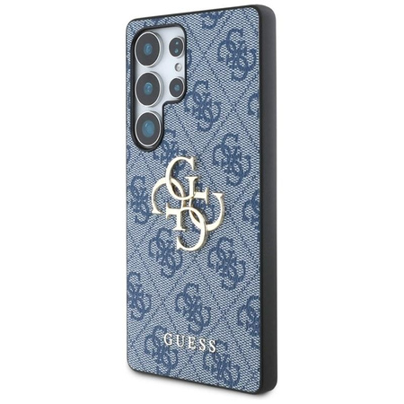 Guess Big 4G Classic Logo - Coque pour Samsung Galaxy S25 Ultra (bleu)