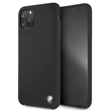 BMW szilikon kemény tok - iPhone 11 Pro Max tok (fekete)