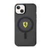 Ferrari Translucent MagSafe - iPhone 14 tok (fekete)