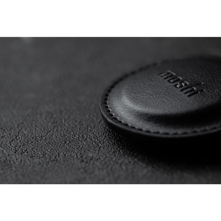 Moshi AirTag Key Ring - Premium key ring for Apple AirTag (Jet Black)