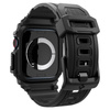 Spigen Rugged Armor Pro - Armband mit Gehäuse für Apple Watch 10 42 mm (Mattschwarz)