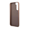 Guess 4G Metal Logo - Case for Samsung Galaxy S23 (Brown)