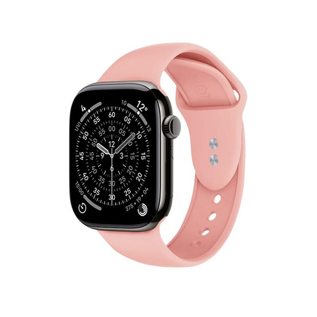 Crong Liquid - Řemínek pro Apple Watch 38/40/41/42mm (lososový)