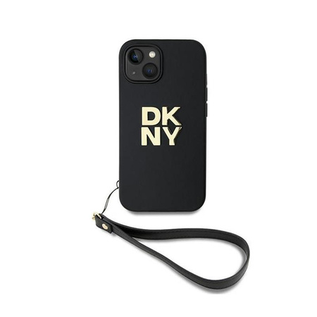 DKNY Handgelenkband Stock Logo - iPhone 15 / 14 / 13 Tasche (schwarz)