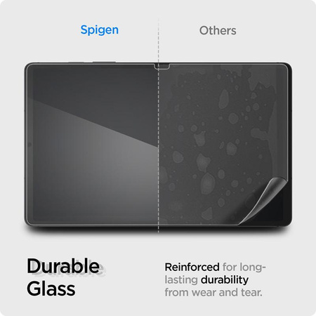 Spigen Glas.TR Slim - gehärtetes Glas für Samsung Galaxy Tab S9 FE+ 12.4"