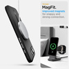 Spigen Enzo Aramid MagSafe - Étui pour iPhone 16e (Noir)