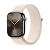 Crong Nylon - Bracelet sport pour Apple Watch 38/40/41/42 mm (Starlight)