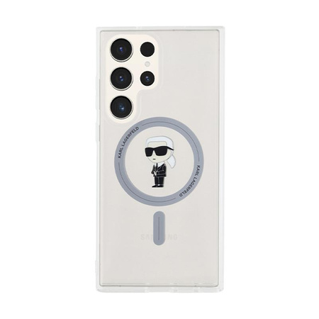 Karl Lagerfeld IML Ikonik MagSafe - Etui für Samsung Galaxy S24 Ultra (transparent)