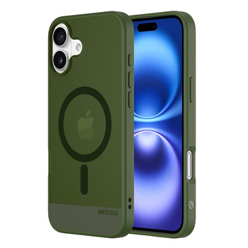 Incase Slim Case MagSafe - pouzdro pro iPhone 16 Plus (Highland Green)